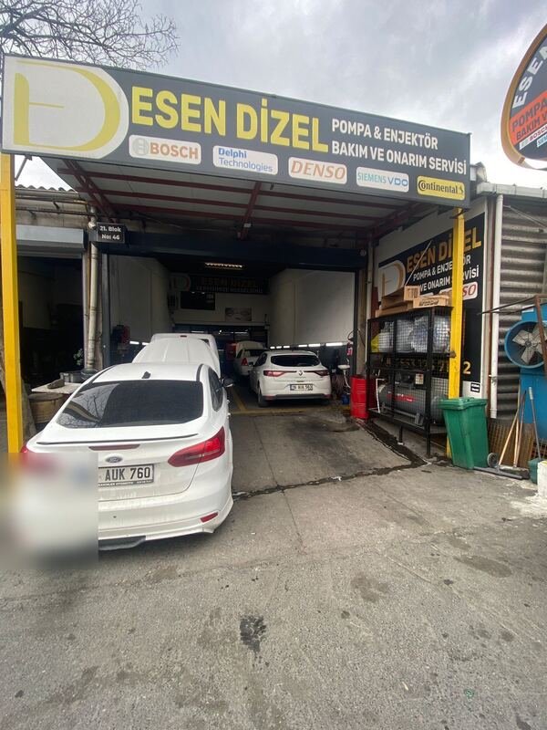 Esen Dizel atölye girişi